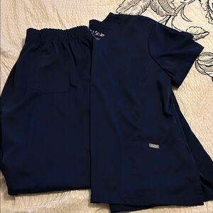 Soulful Navy XL scrub set